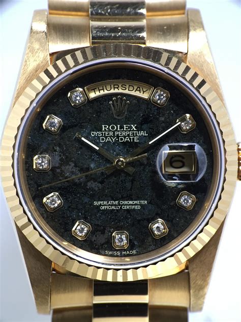 pyrite dial rolex for sale|1991 Rolex Day Date Pyrite Diamond Dial Ref. 18238 (with Box.